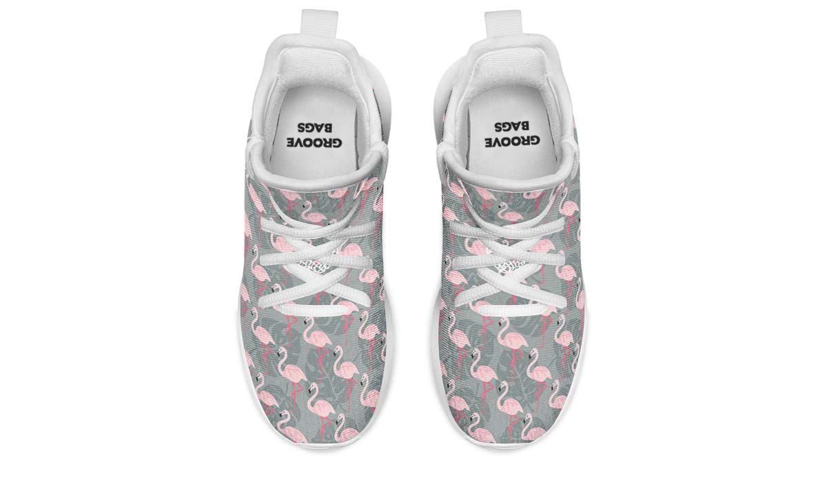 Fancy Flamingos Kids Sneakers