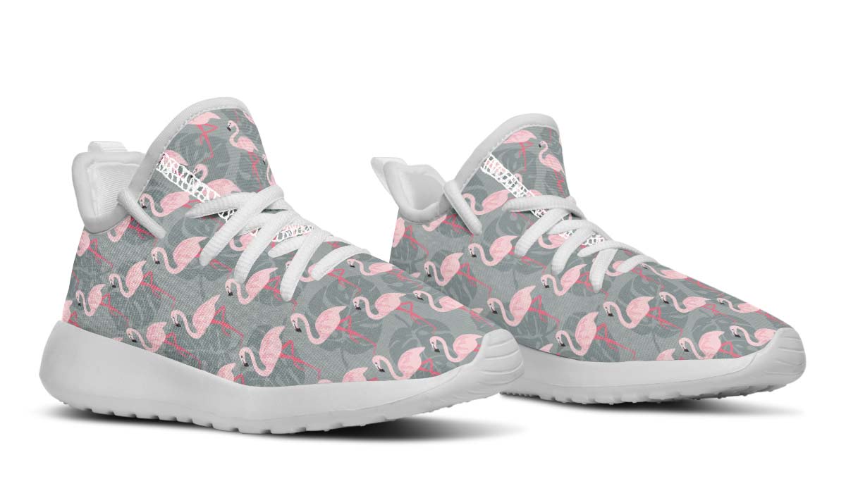 Fancy Flamingos Kids Sneakers
