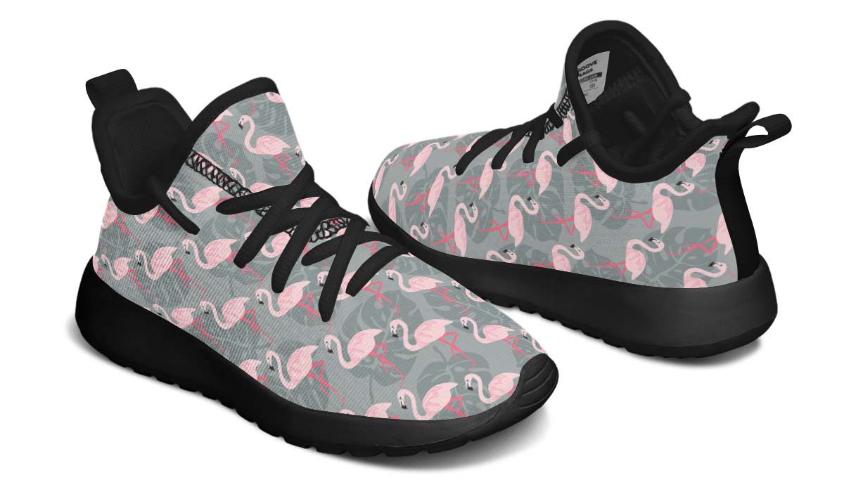 Fancy Flamingos Kids Sneakers