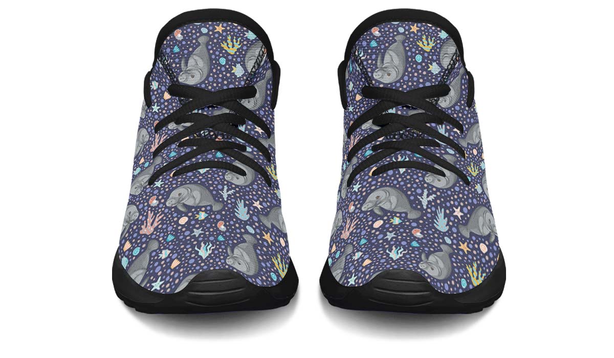 Manatee Party Kids Sneakers