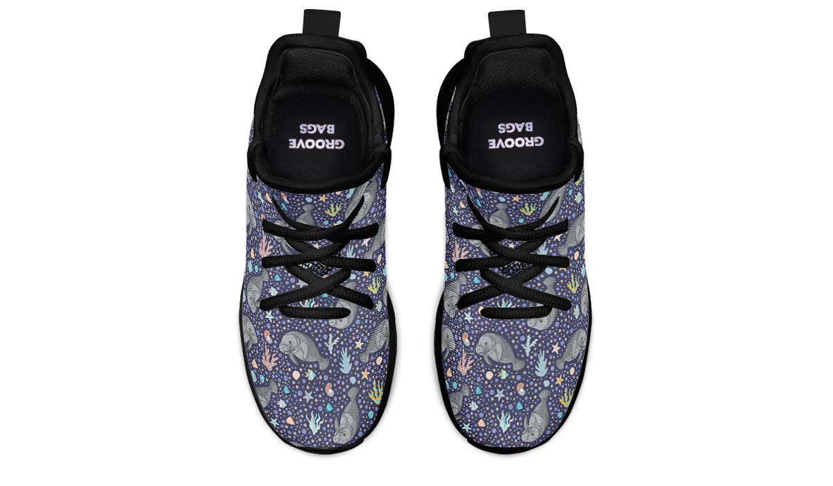 Manatee Party Kids Sneakers