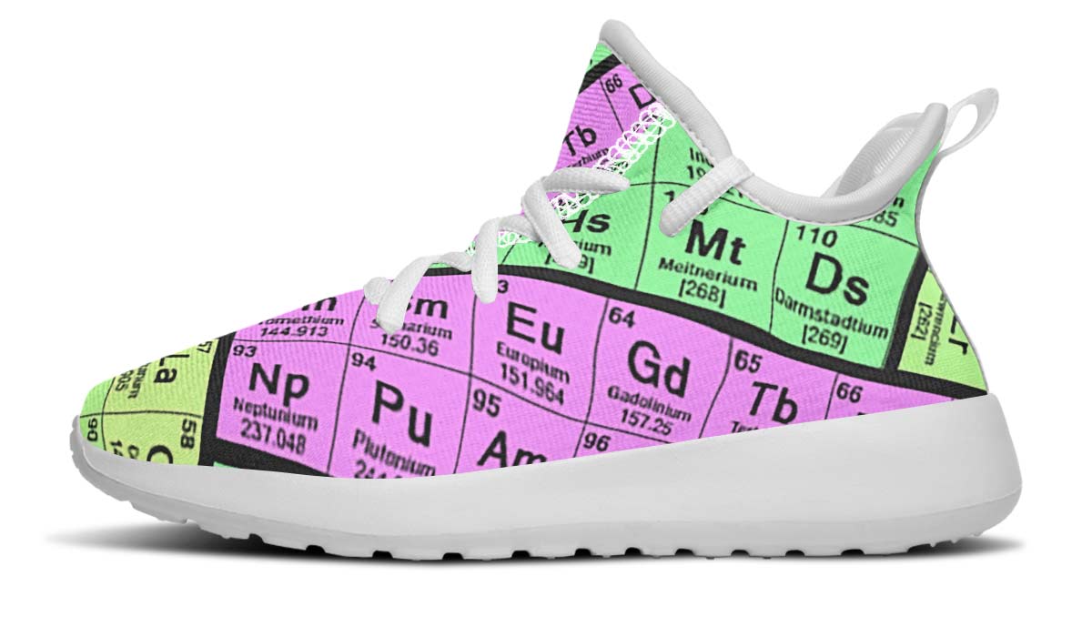 Periodic Table Kids Sneakers