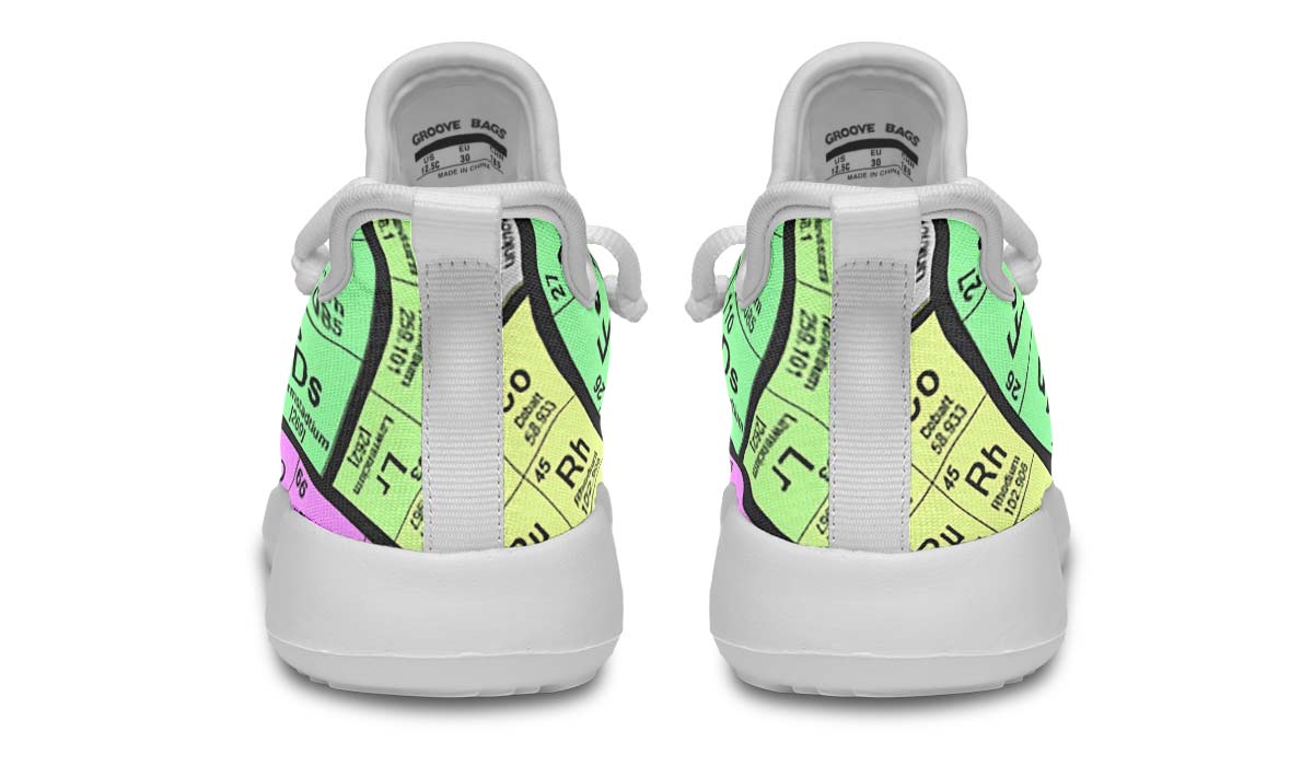 Periodic Table Kids Sneakers