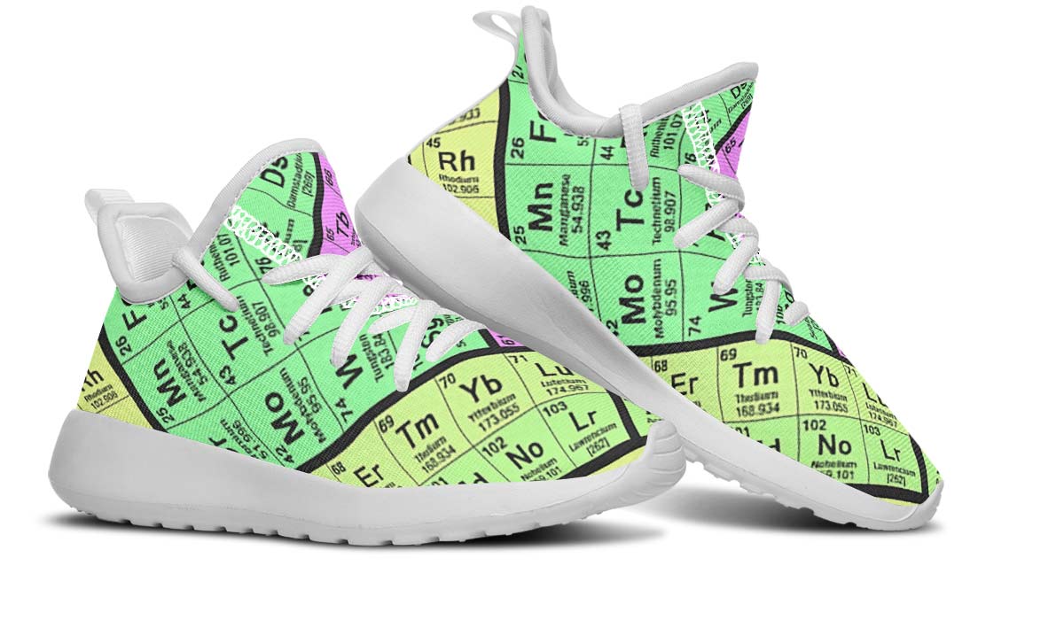 Periodic Table Kids Sneakers