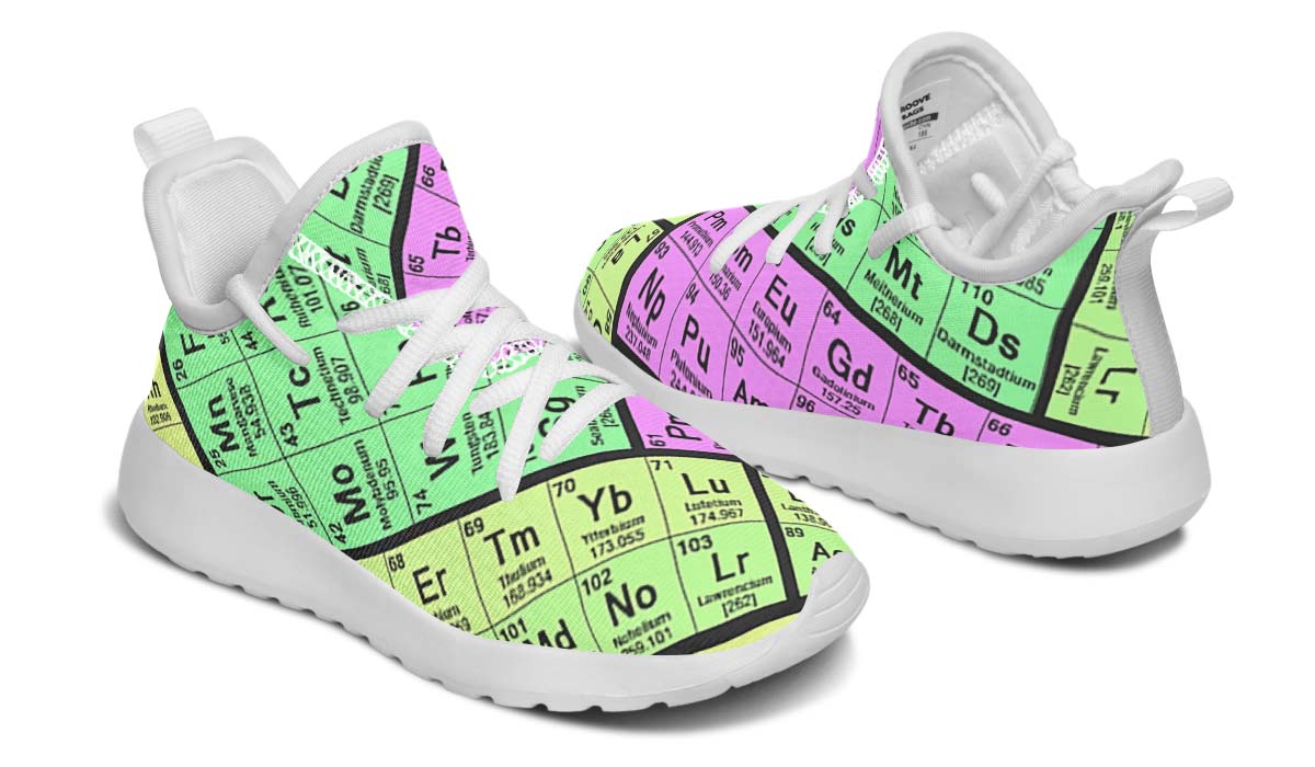 Periodic Table Kids Sneakers