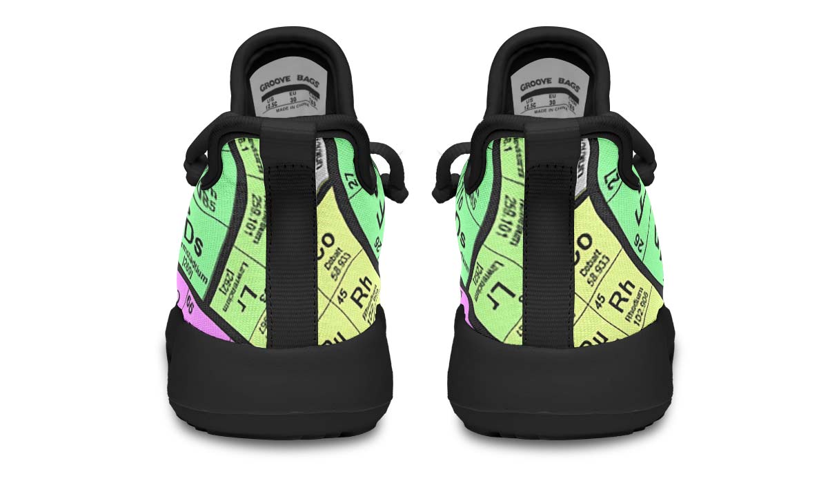 Periodic Table Kids Sneakers