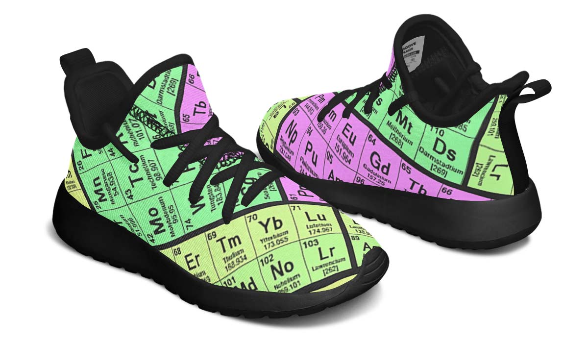 Periodic Table Kids Sneakers
