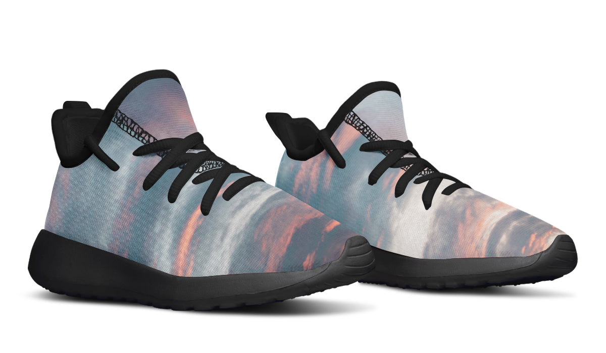 Pink Sky Kids Sneakers1
