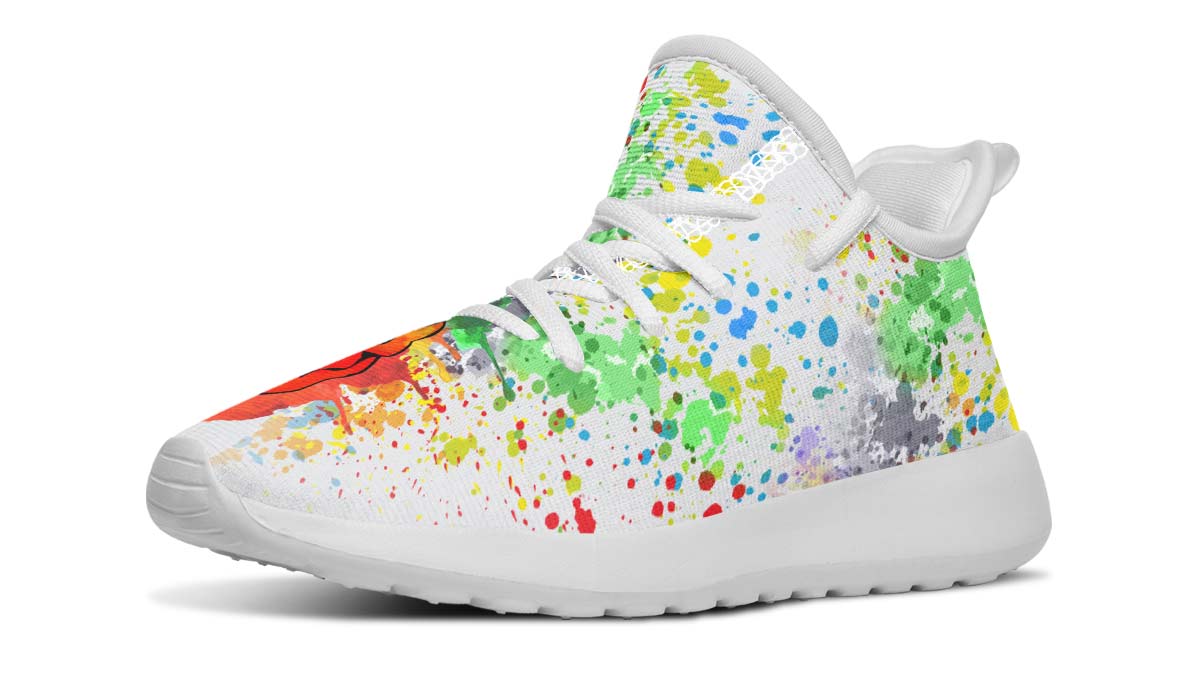 Right Brain Left Brain Kids Sneakers
