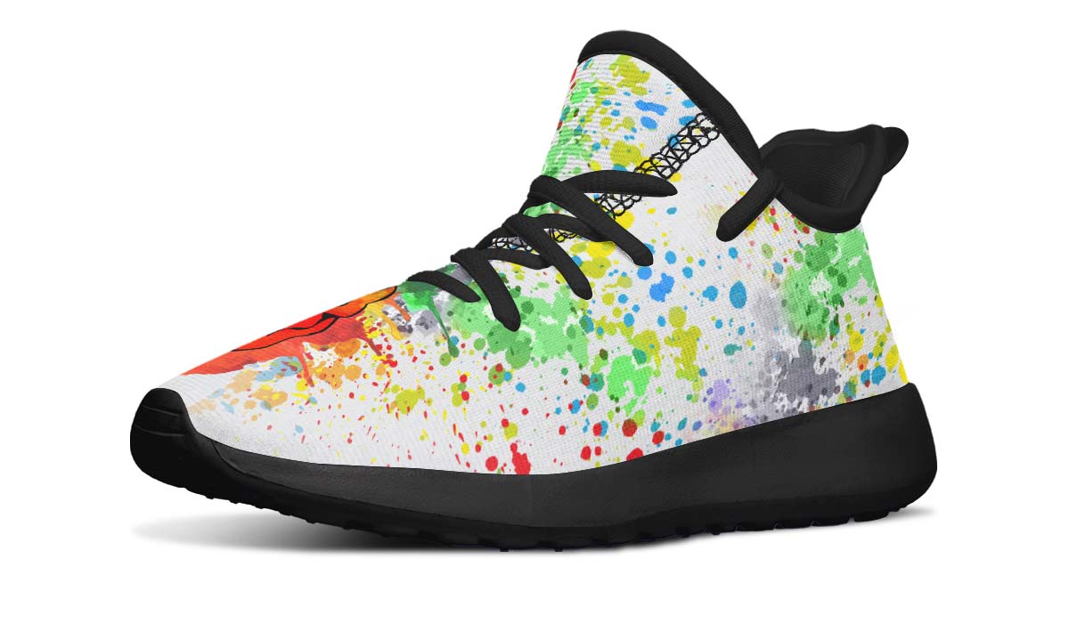 Right Brain Left Brain Kids Sneakers