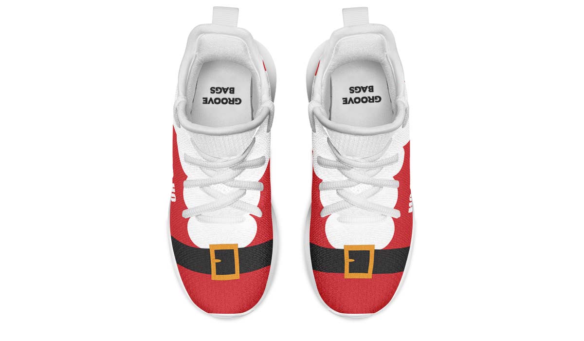 Santa Suit Christmas Kids Sneakers