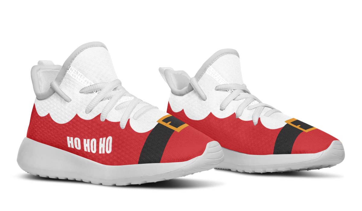 Santa Suit Christmas Kids Sneakers
