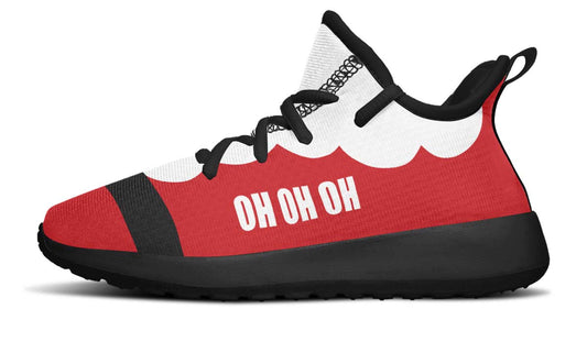 Santa Suit Christmas Kids Sneakers
