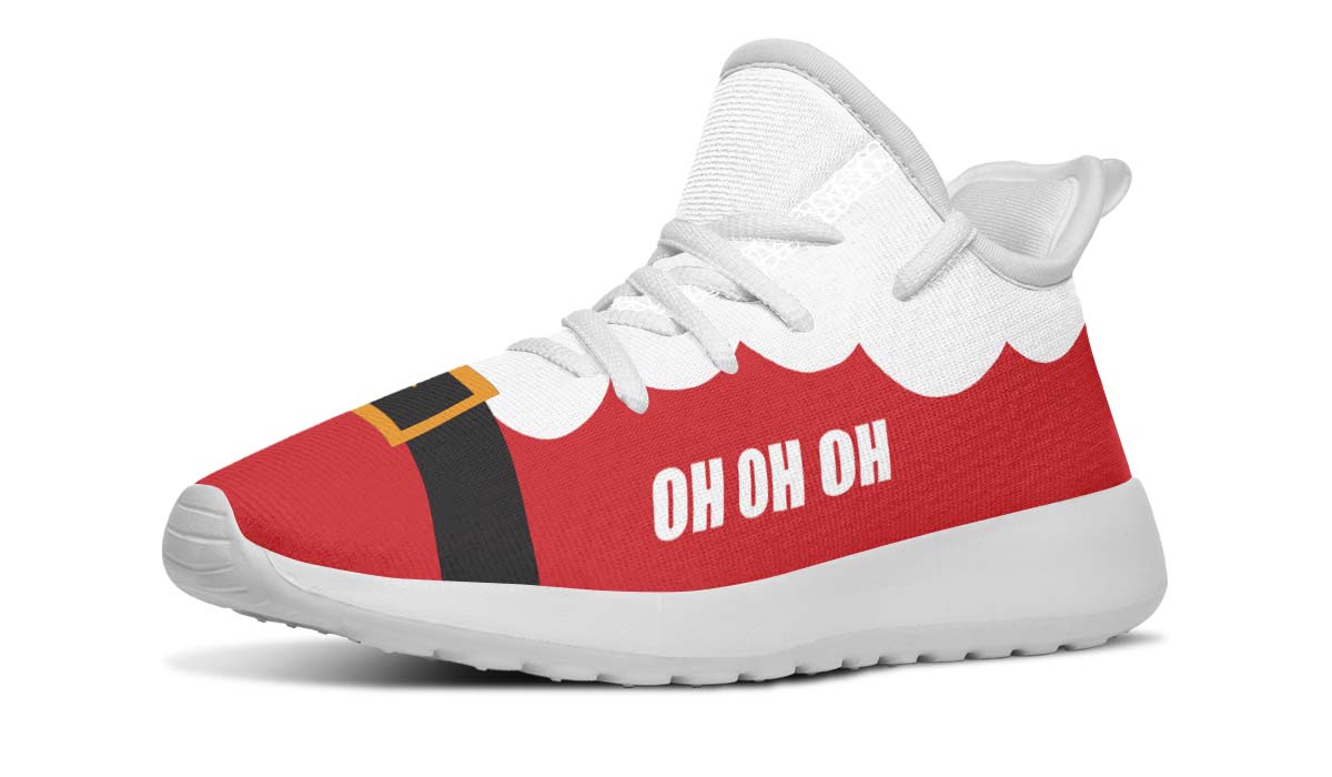 Santa Suit Christmas Kids Sneakers