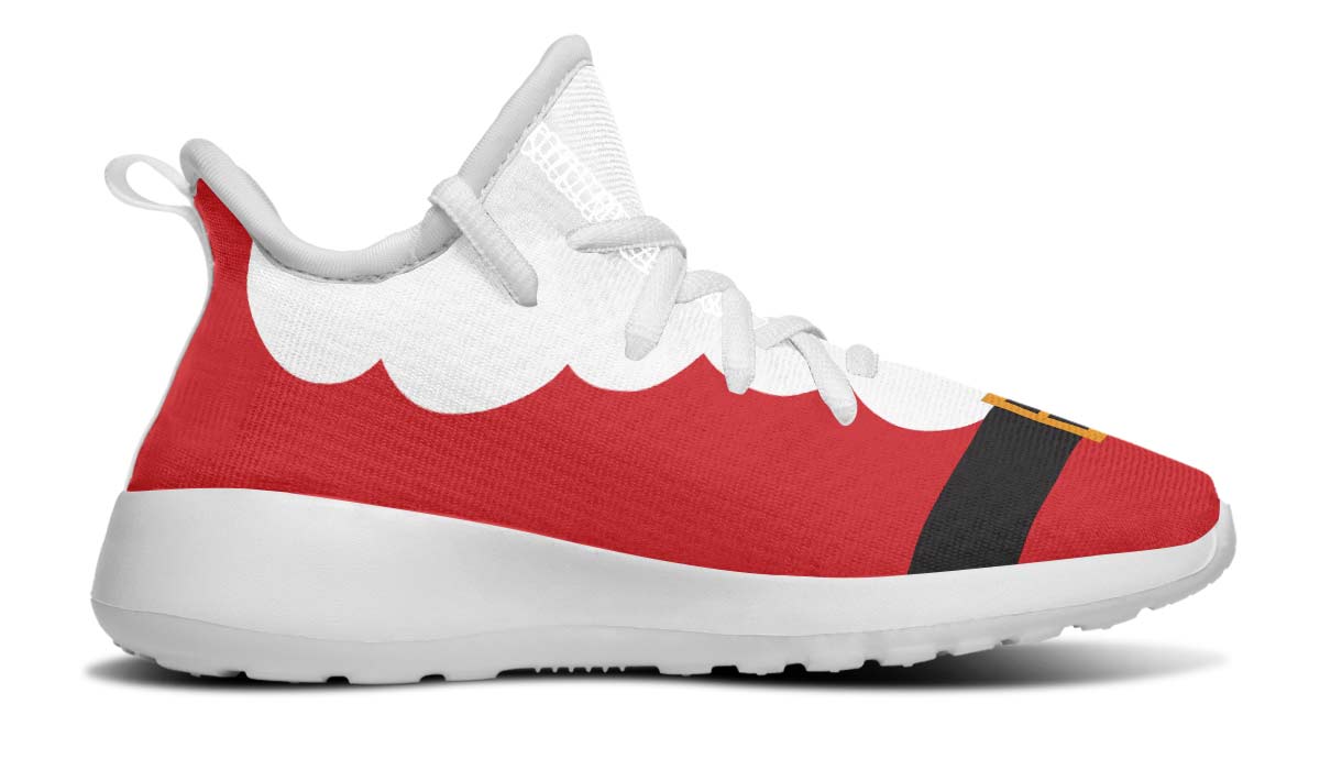 Santa Suit Christmas Kids Sneakers