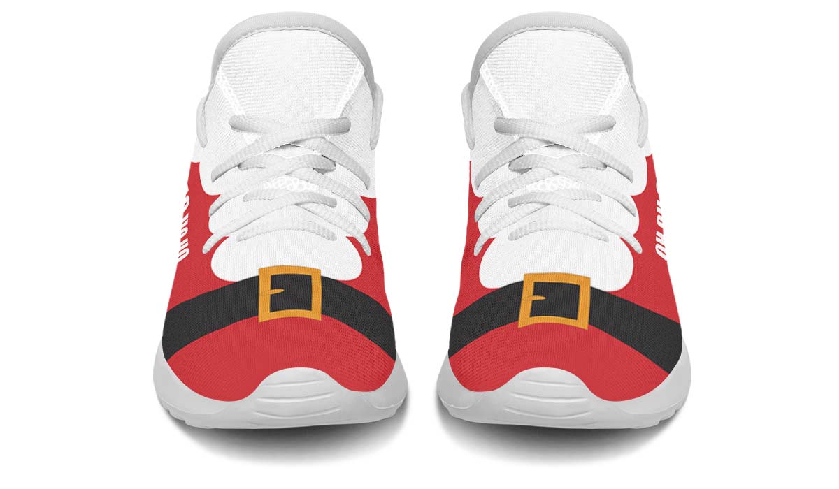Santa Suit Christmas Kids Sneakers