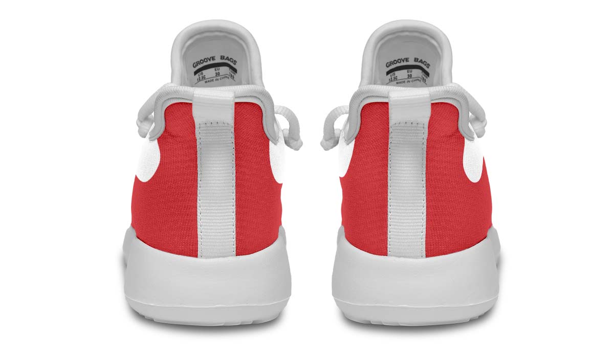 Santa Suit Christmas Kids Sneakers