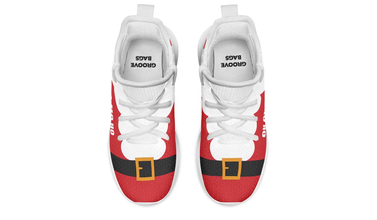 Santa Suit Christmas Kids Sneakers