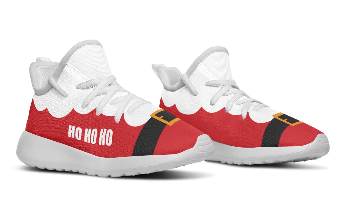 Santa Suit Christmas Kids Sneakers