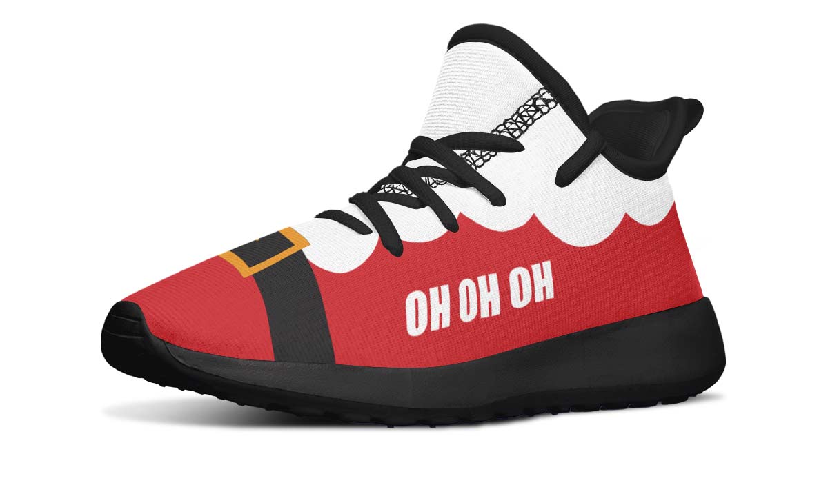 Santa Suit Christmas Kids Sneakers