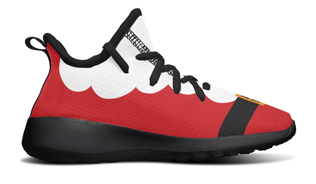 Santa Suit Christmas Kids Sneakers