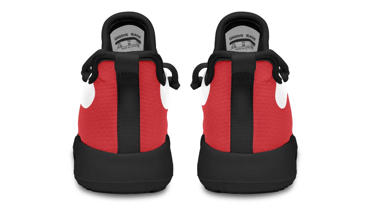 Santa Suit Christmas Kids Sneakers