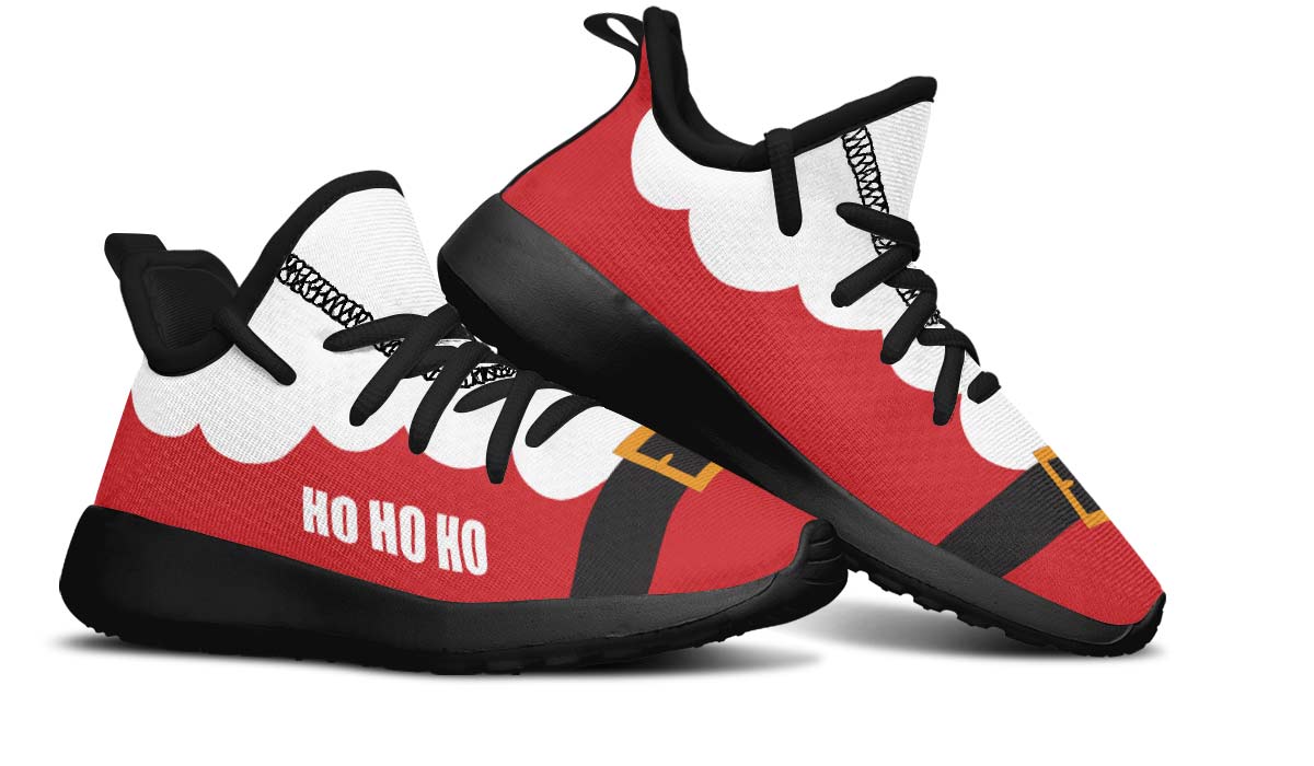 Santa Suit Christmas Kids Sneakers
