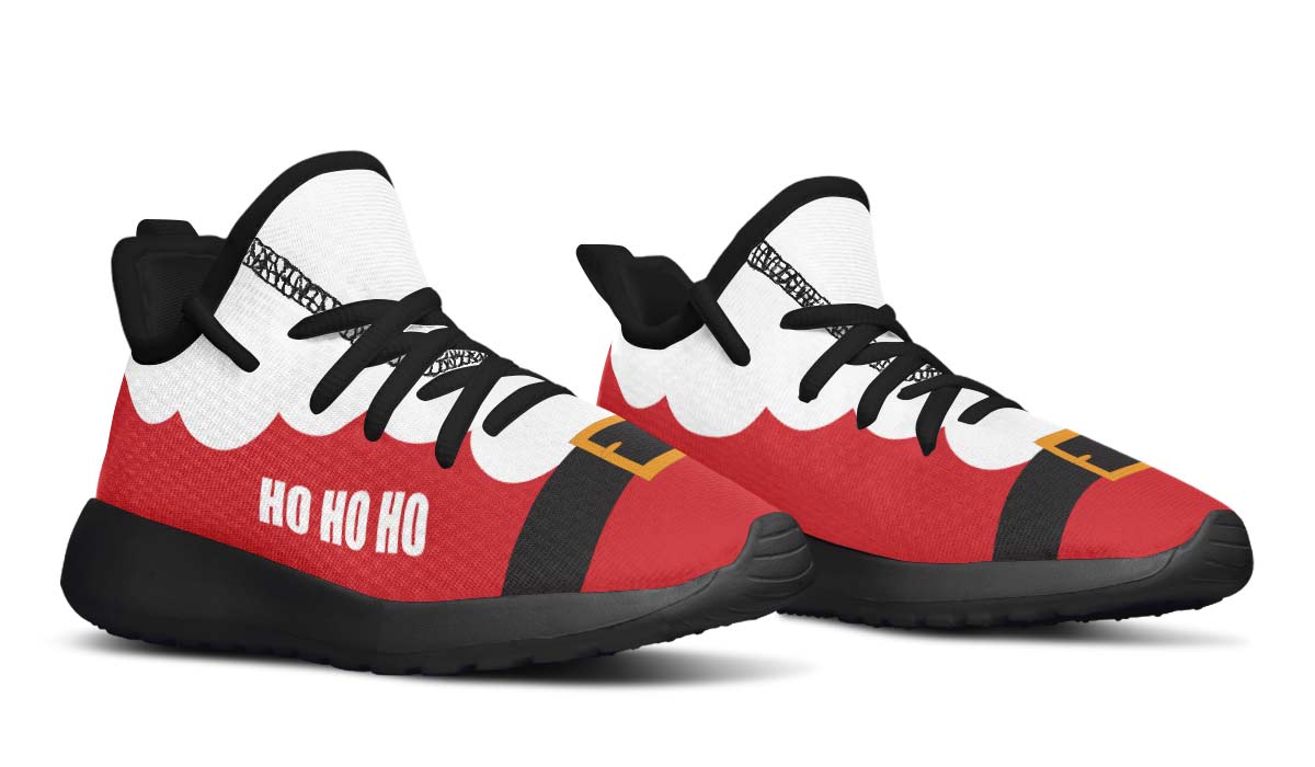 Santa Suit Christmas Kids Sneakers