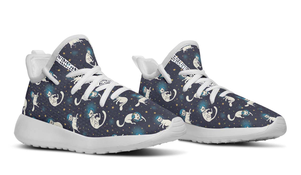 Space Kitty Kids Sneakers