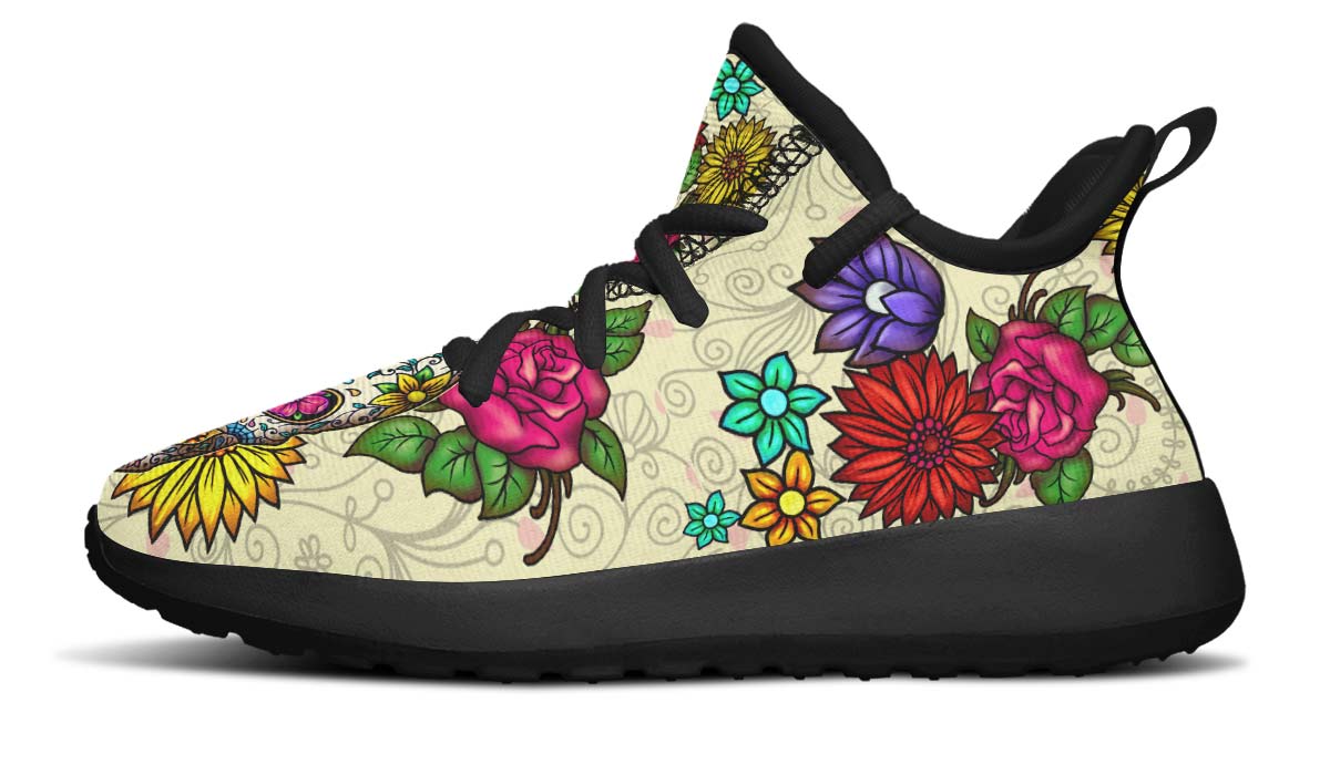 Sugar Skull Kids Sneakers