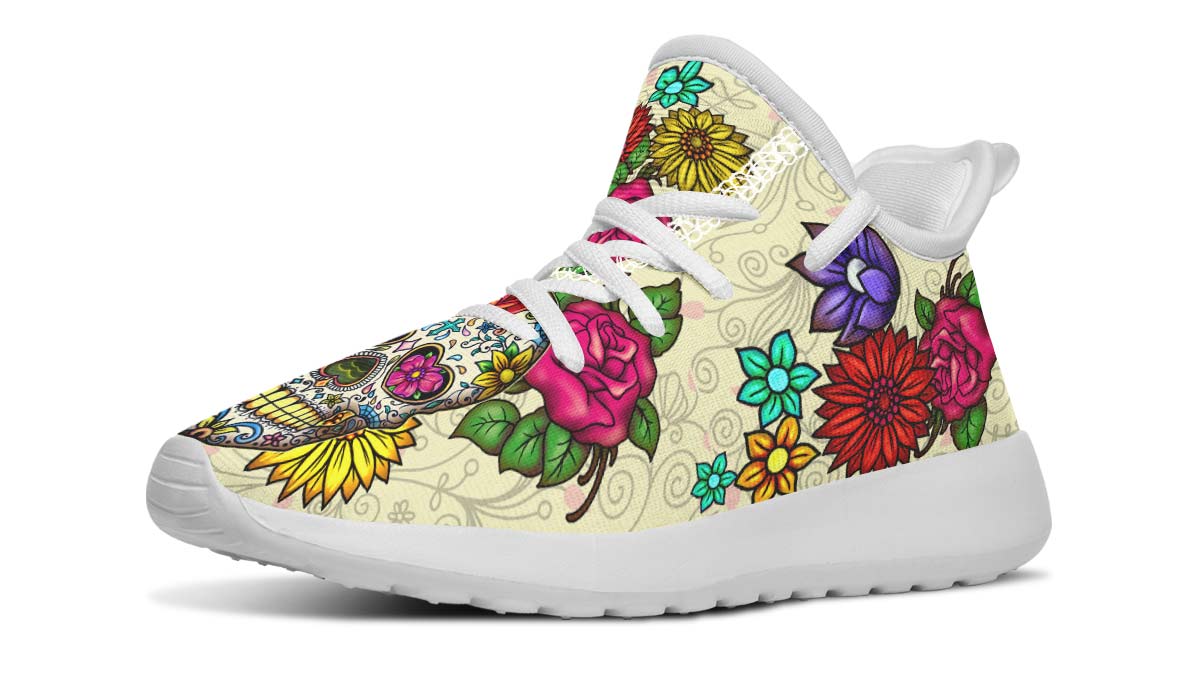 Sugar Skull Kids Sneakers