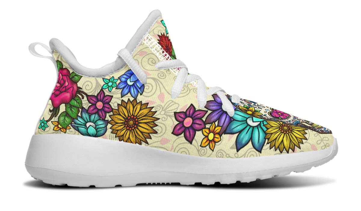 Sugar Skull Kids Sneakers