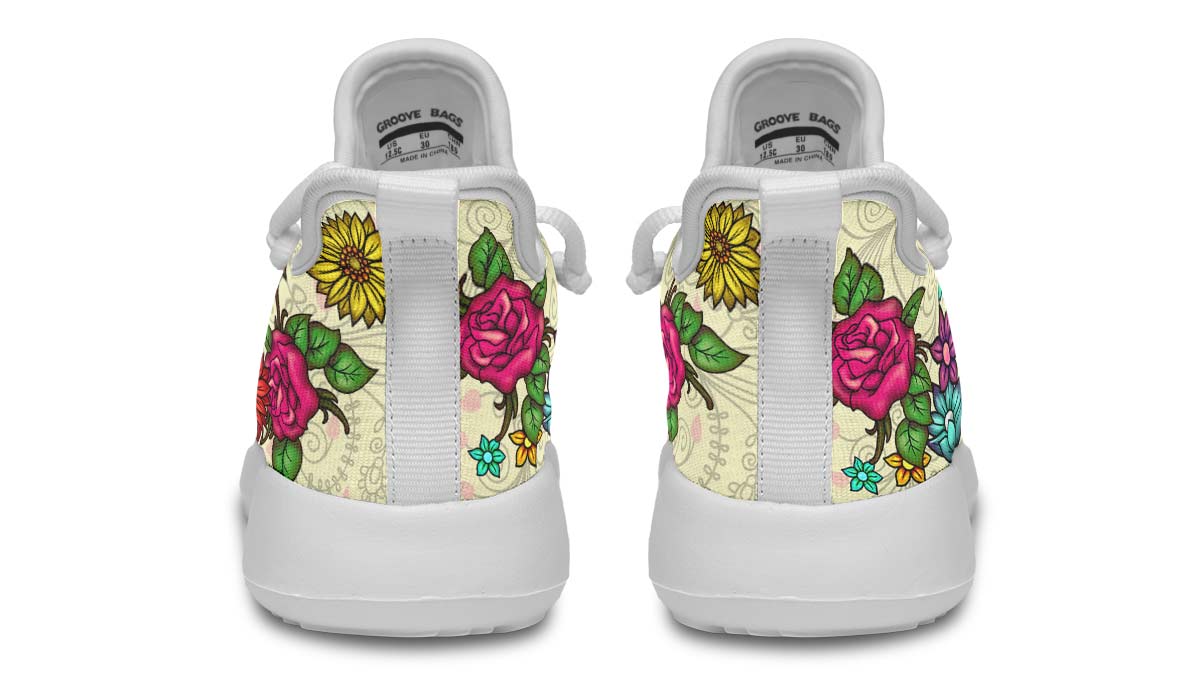 Sugar Skull Kids Sneakers