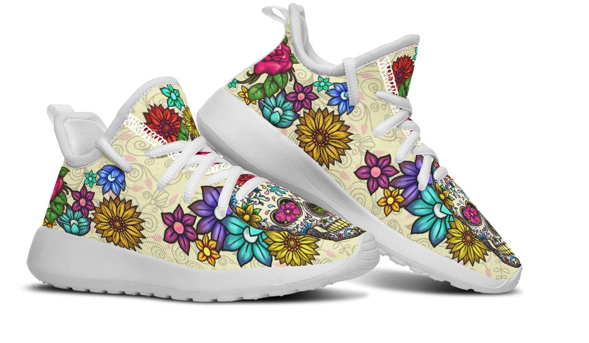 Sugar Skull Kids Sneakers