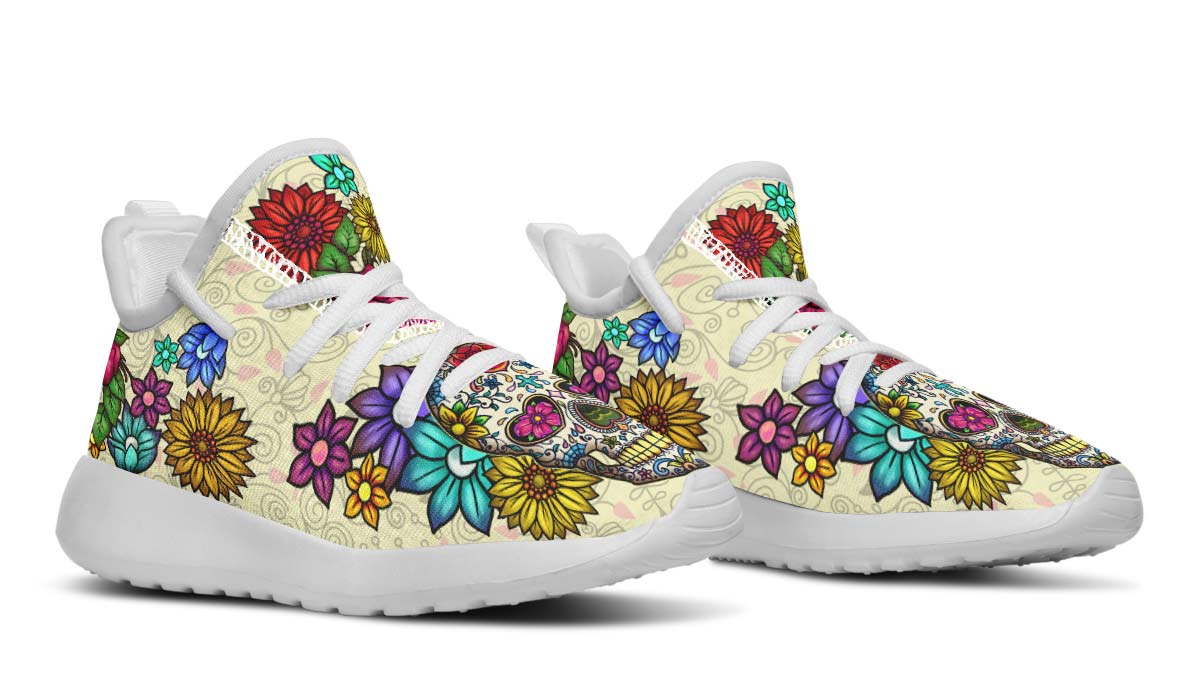 Sugar Skull Kids Sneakers