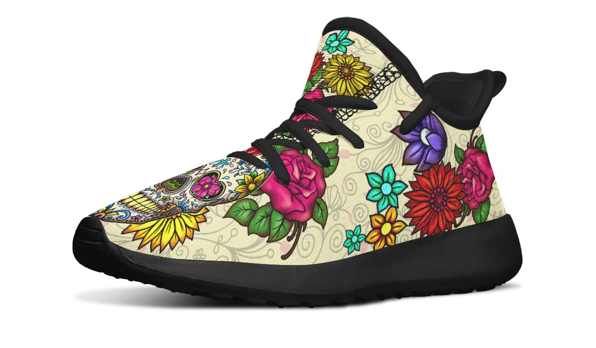 Sugar Skull Kids Sneakers