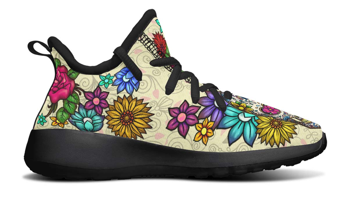 Sugar Skull Kids Sneakers