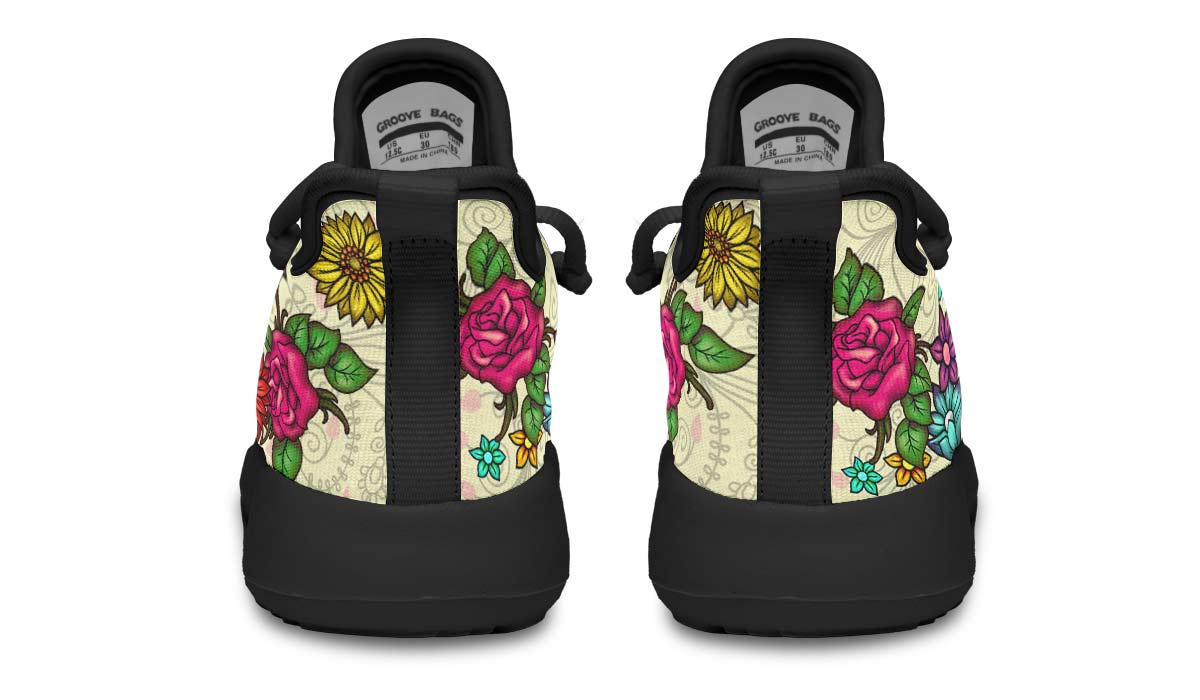 Sugar Skull Kids Sneakers