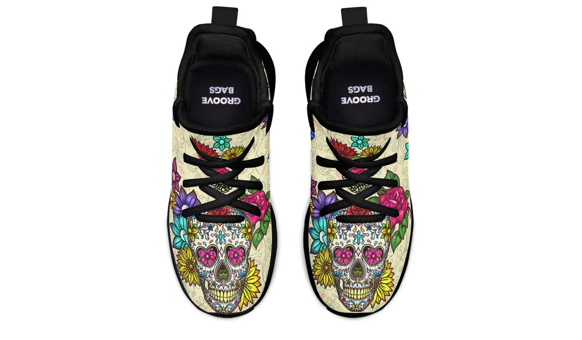 Sugar Skull Kids Sneakers