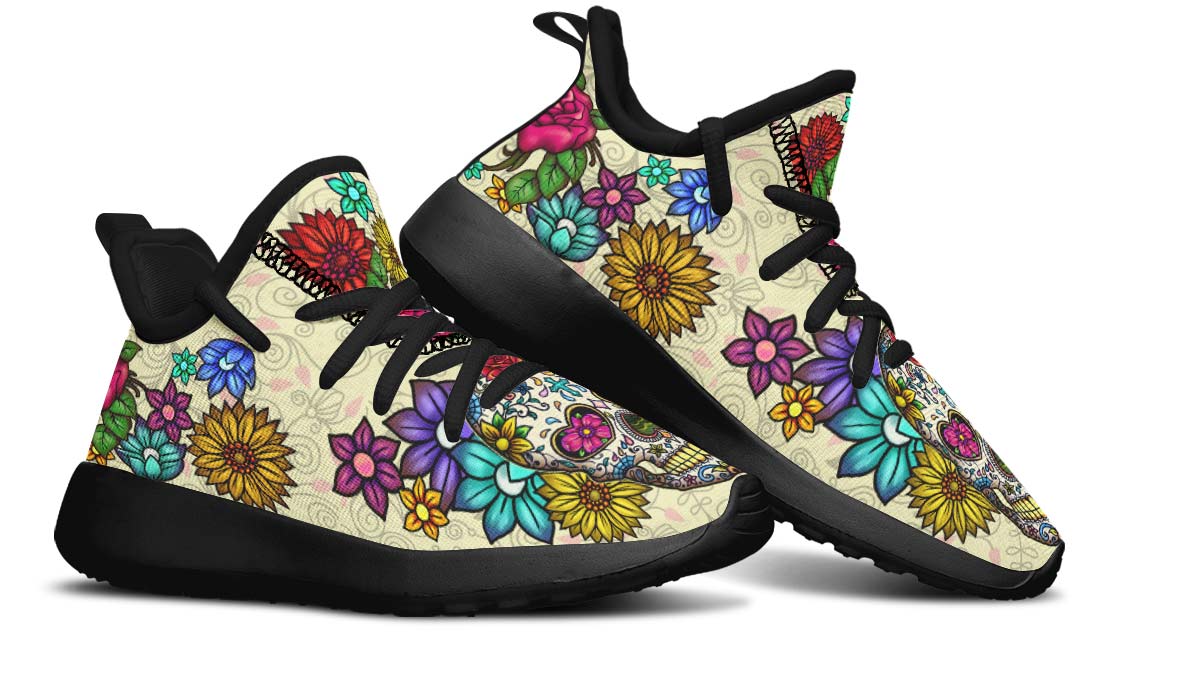Sugar Skull Kids Sneakers