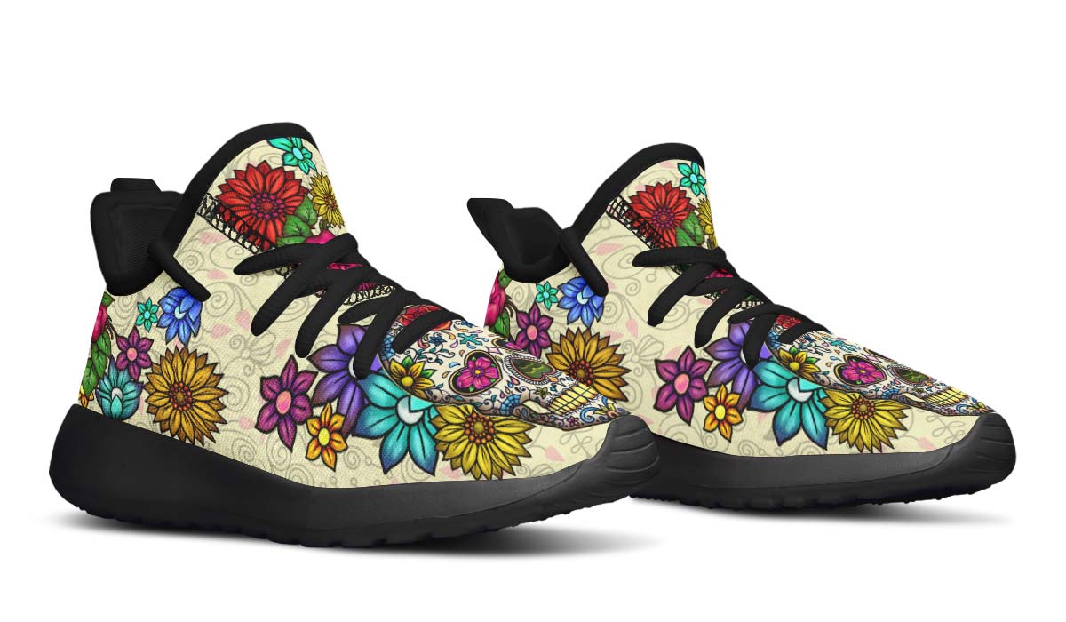 Sugar Skull Kids Sneakers