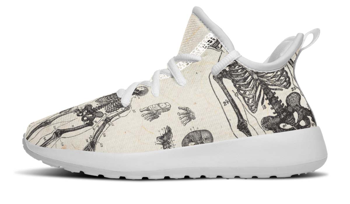 Vintage Anatomy Kids Sneakers