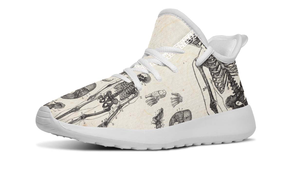 Vintage Anatomy Kids Sneakers