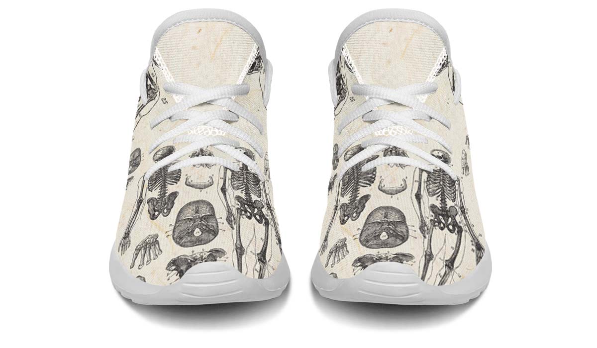 Vintage Anatomy Kids Sneakers