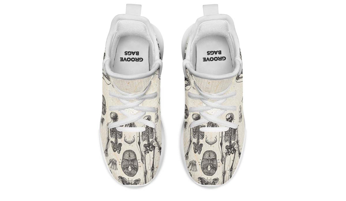 Vintage Anatomy Kids Sneakers
