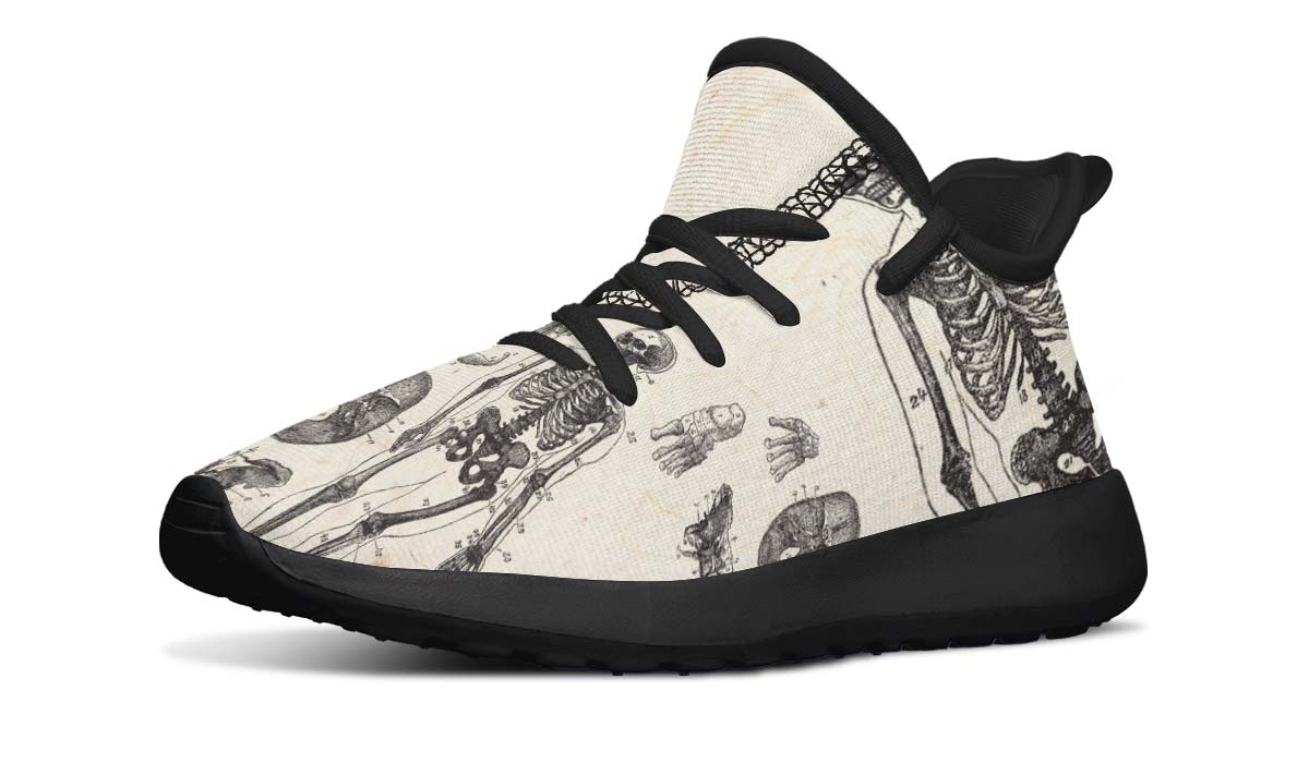 Vintage Anatomy Kids Sneakers
