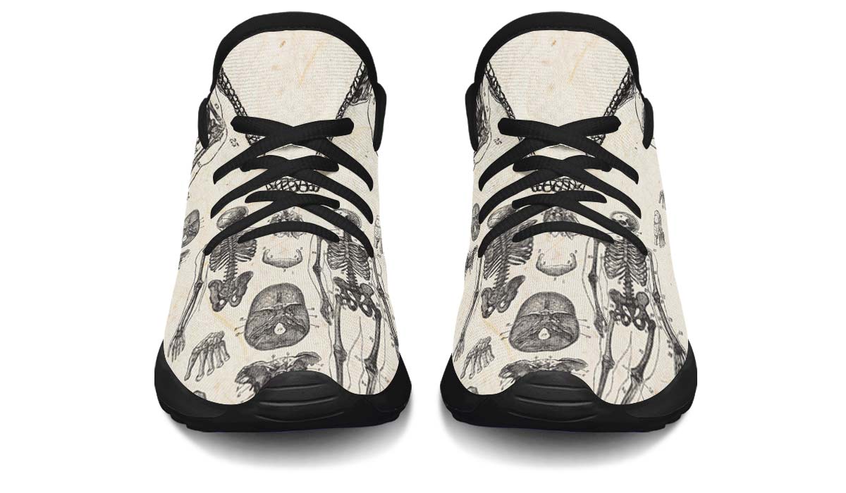 Vintage Anatomy Kids Sneakers