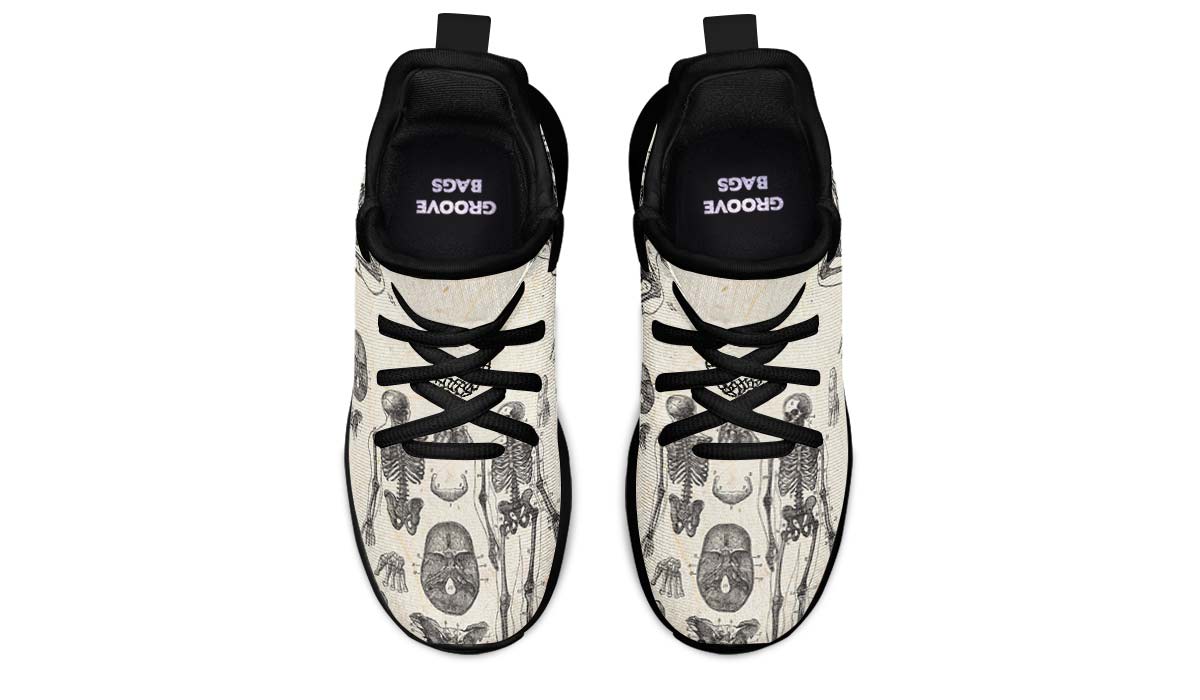 Vintage Anatomy Kids Sneakers