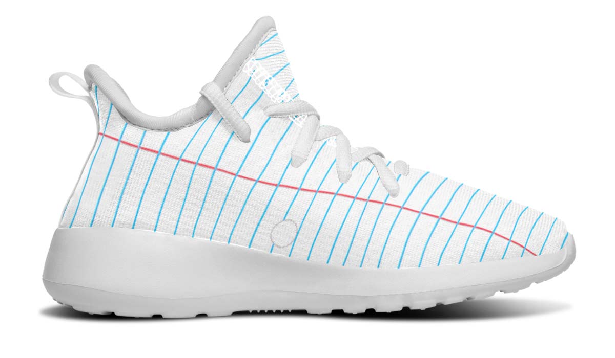 Writers Notepad Kids Sneakers