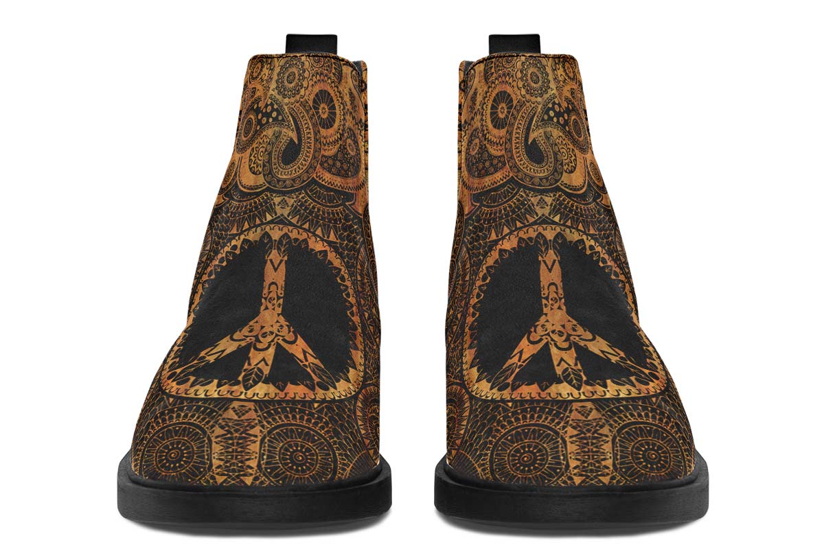 Gold Peace And Mandala